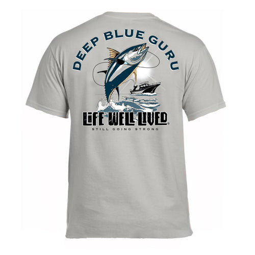 Deep Blue Guru -Sea fishing Tuna T-Shirt