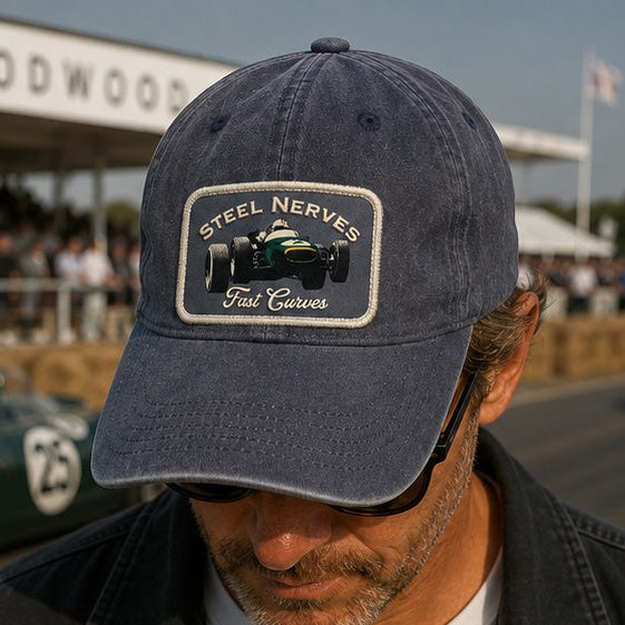 Steel Nerves Motor Racing Cap