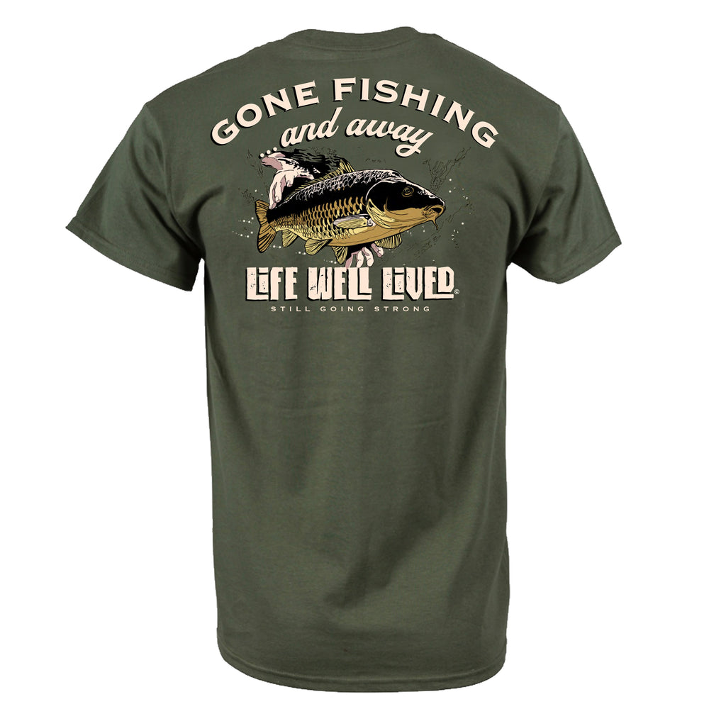 Gone Fishing - Fishing T-Shirt