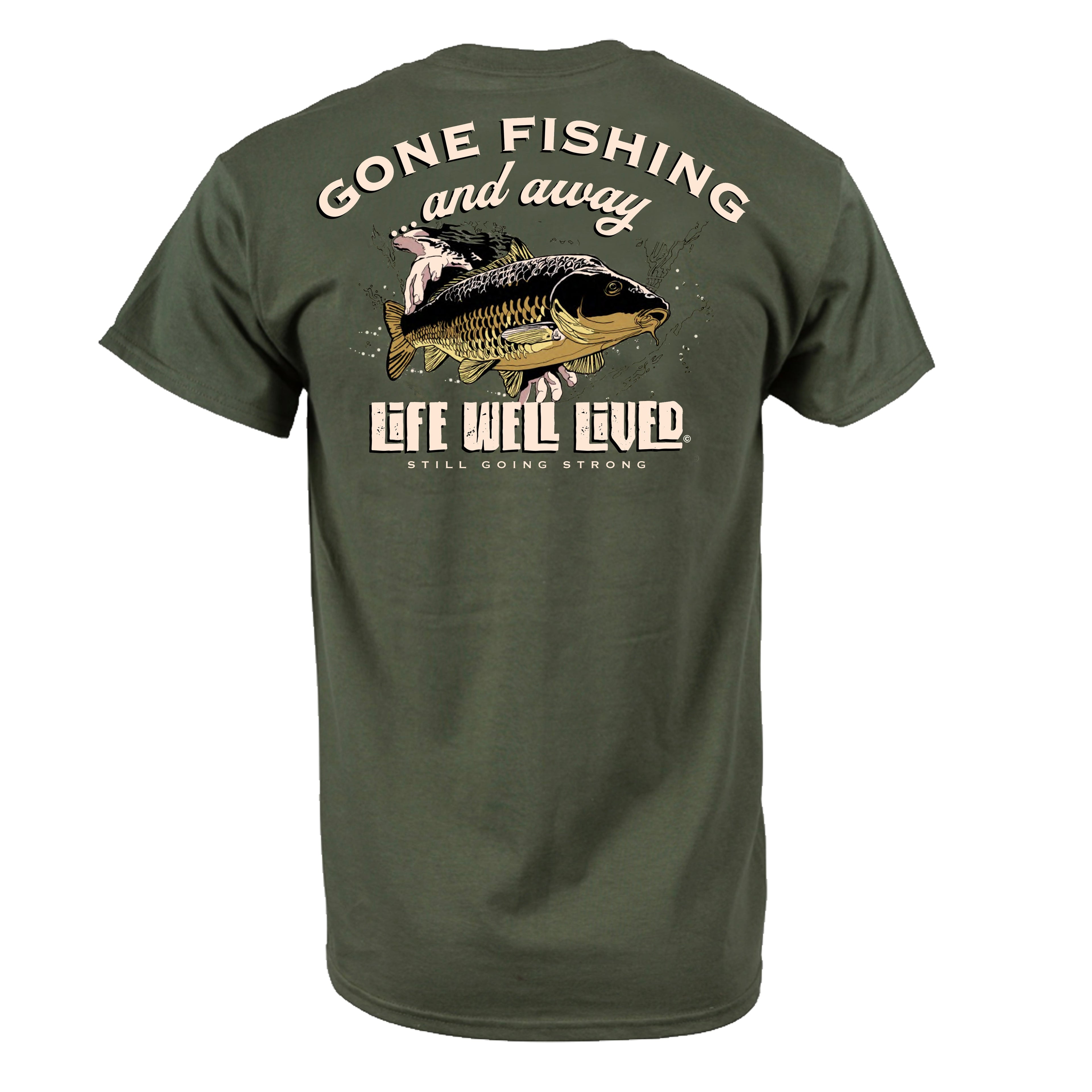 Gone Fishing - Fishing T-Shirt