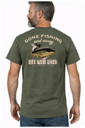 Gone Fishing - Fishing T-Shirt