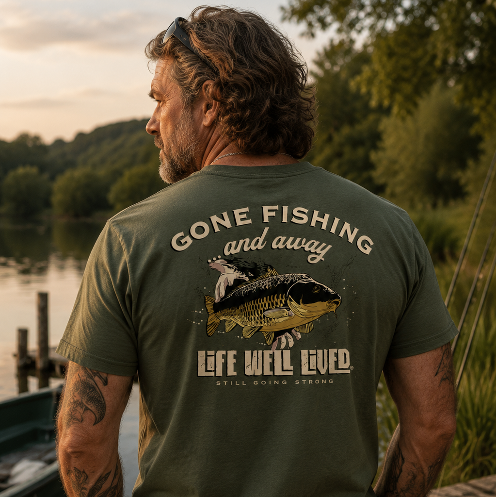 Gone Fishing - Fishing T-Shirt
