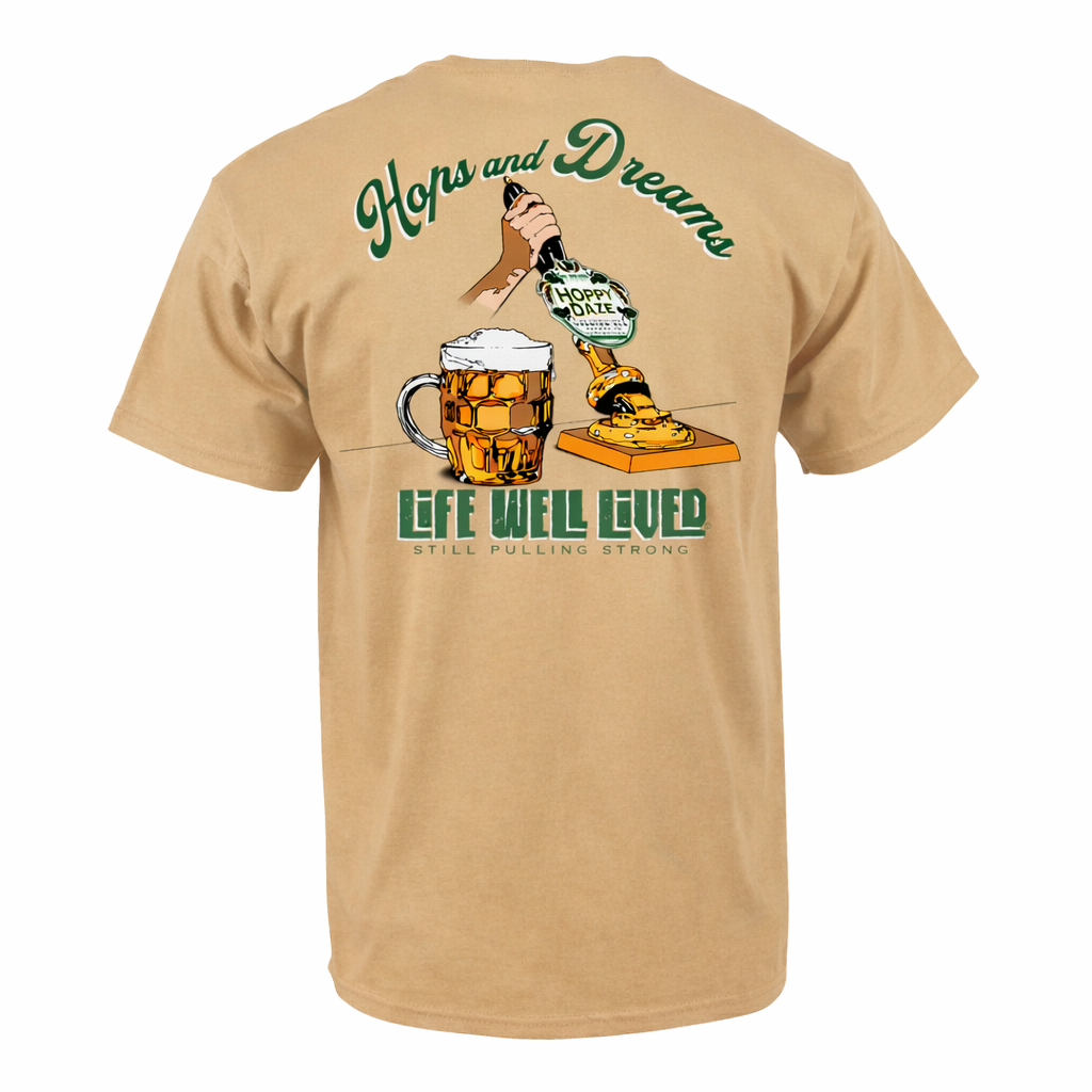 Hops & Dreams - Beer Themed T-Shirt