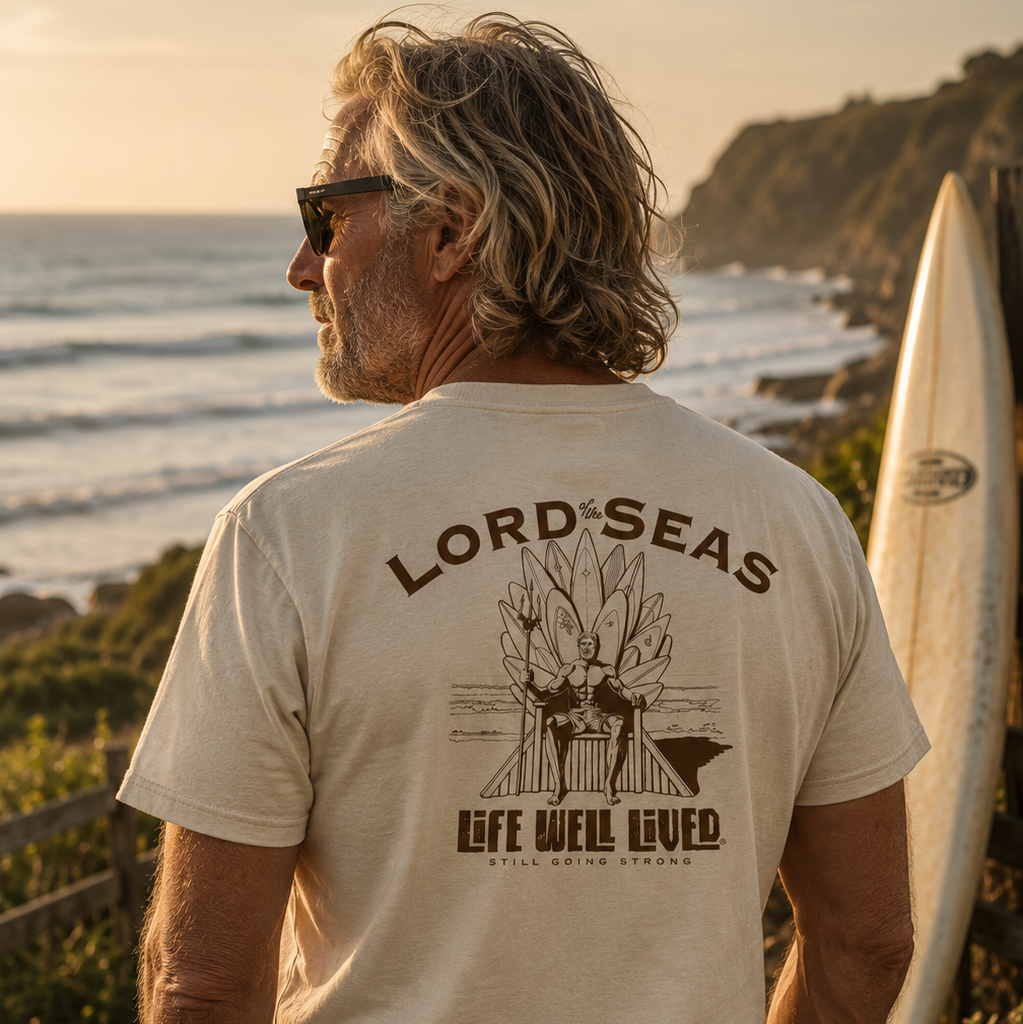 Lord Of The Seas - Surfing T- Shirt