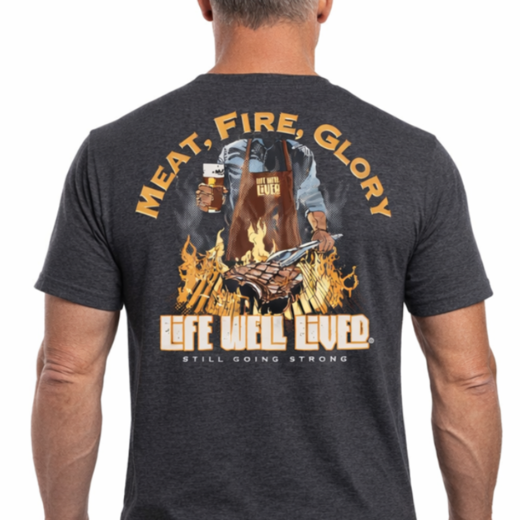 Meat Fire Glory - BBQ Legend T-Shirt