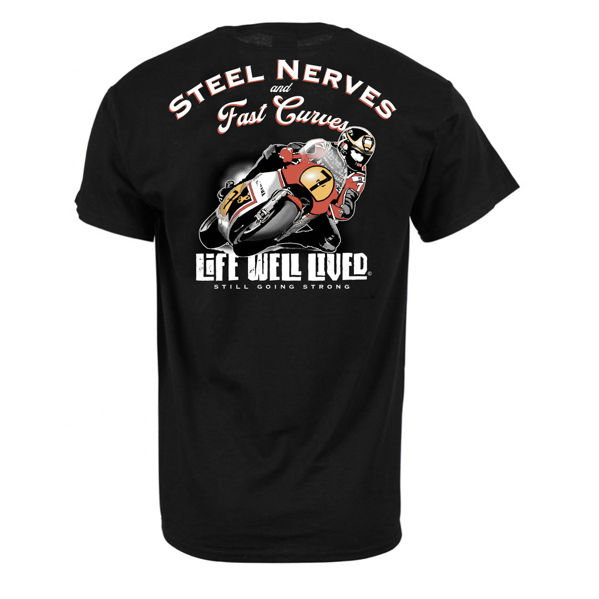 Steel Nerves Bike - Classic Super Bike T-Shirt
