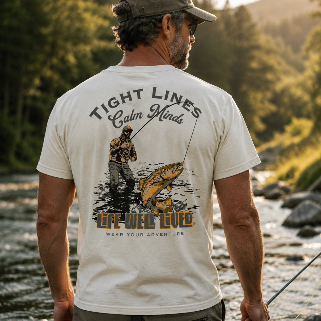 Tight Lines Fly Fishing T shirt
