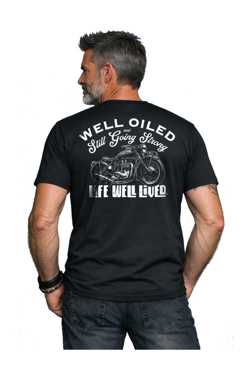 Well Oiled Bike -Motorcycle T-Shirt
