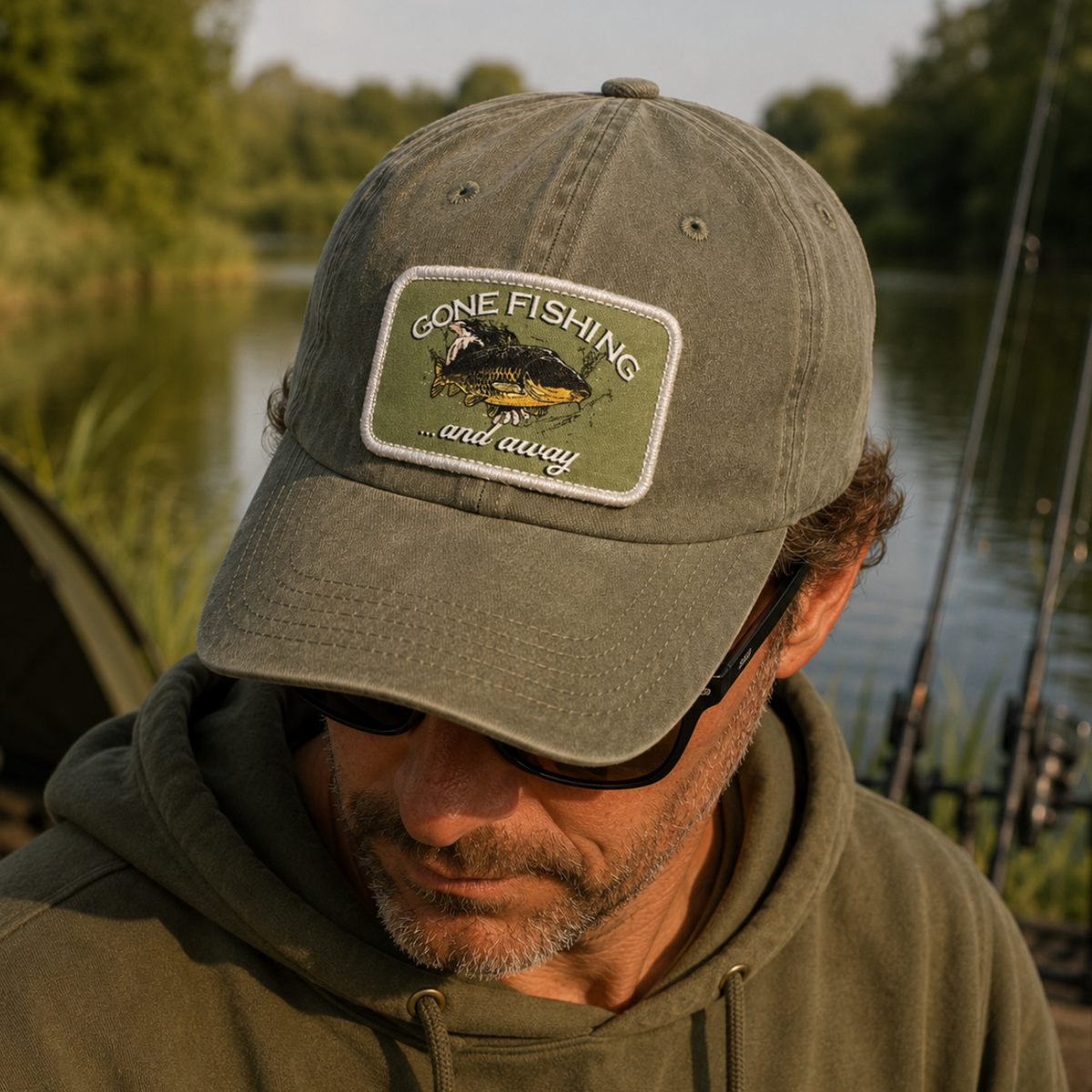 Gone Fishing Cap